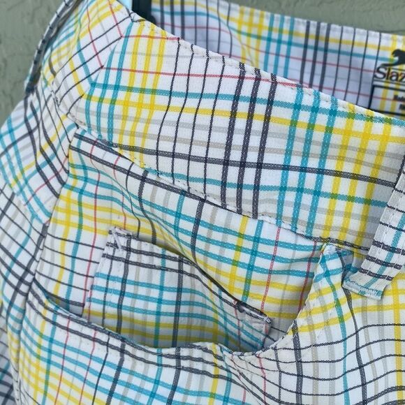 Slazenger Plaid Golf Skirt Skort Sz 14 Worn Once - Picture 9 of 11
